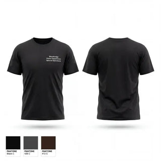 Old School Cotton Feel Shirt, Woodbridge Police Department Special Operations, Police, Teamtime, Team time, sublimation, custom sports apparel, team uniforms, spirit wear, spiritwear, sports uniforms, custom shirts, team store, custom team store, fundraiser sports, apparel fundraiser
