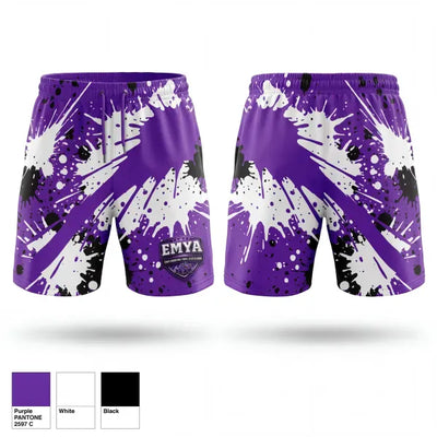 Horned Frogs 7046646 Athletic Shorts With Pockets - 1