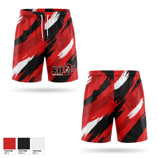 Athletic Shorts With Pockets, S.W.A.T., Softball, Teamtime, Team time, sublimation, custom sports apparel, team uniforms, spirit wear, spiritwear, sports uniforms, custom shirts, team store, custom team store, fundraiser sports, apparel fundraiser