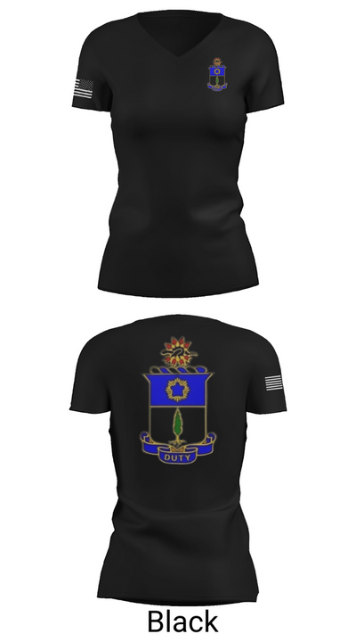 C co. 4/21 Nightfighters 39562086 Women's Short Sleeve V-neck Shirt - 28