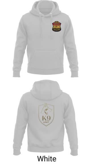 Hoodie, Kilgore K-9 Unit, Police, Teamtime, Team time, sublimation, custom sports apparel, team uniforms, spirit wear, spiritwear, sports uniforms, custom shirts, team store, custom team store, fundraiser sports, apparel fundraiser