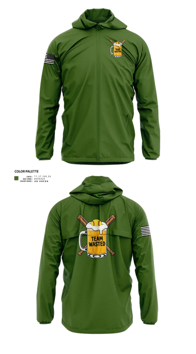 Team Wasted 73417864 Windbreaker - 10