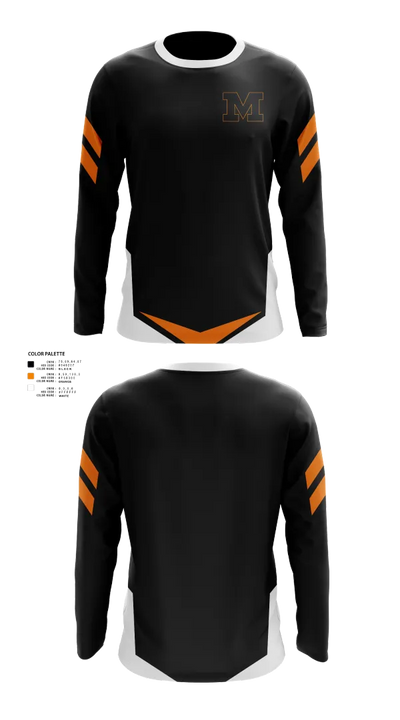 Morris eagles 12605249 Long Sleeve Performance Shirt 21
