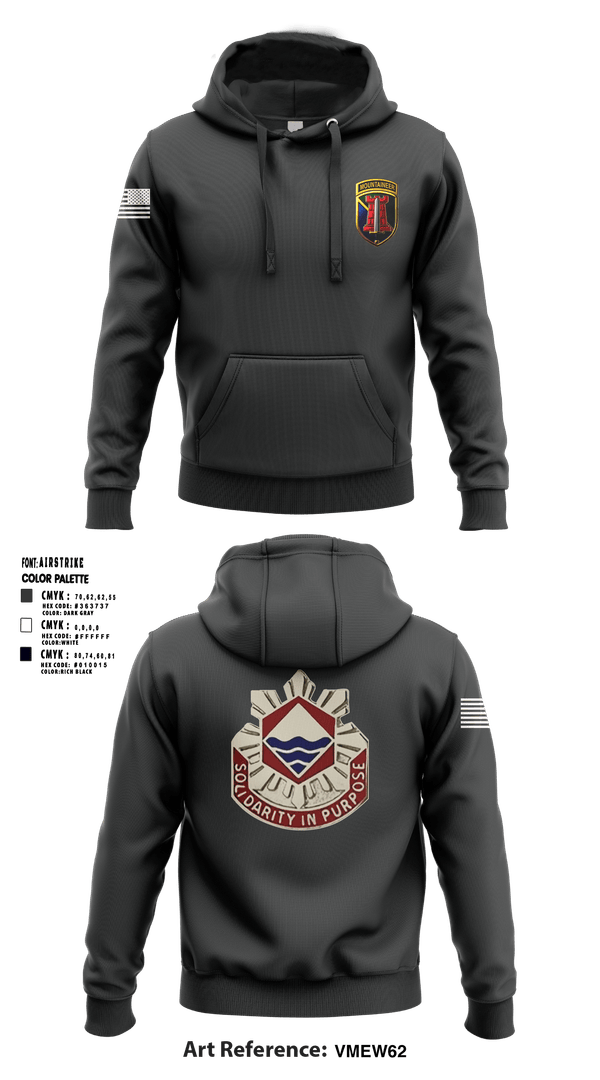 Hoodie, 204th MEB Mountaineers, Army, Teamtime, Team time, sublimation, custom sports apparel, team uniforms, spirit wear, spiritwear, sports uniforms, custom shirts, team store, custom team store, fundraiser sports, apparel fundraiser