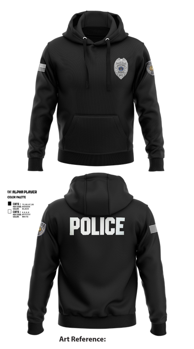 Neosho Police 57078695 Hoodie - 1