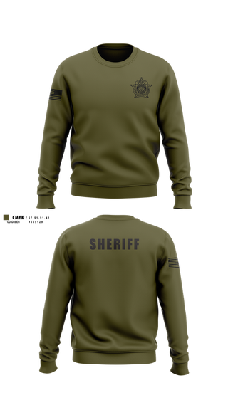 Crew Neck Sweatshirt, Floyd county Sheriff’s Office, Police, Teamtime, Team time, sublimation, custom sports apparel, team uniforms, spirit wear, spiritwear, sports uniforms, custom shirts, team store, custom team store, fundraiser sports, apparel fundraiser