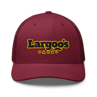 LARGOOS TACOS 26945054 Retro Trucker Hat | Yupoong 6606