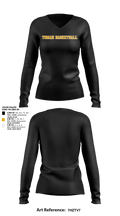 Tomah 84077674 Women's Long Sleeve V-neck Shirt - 2
