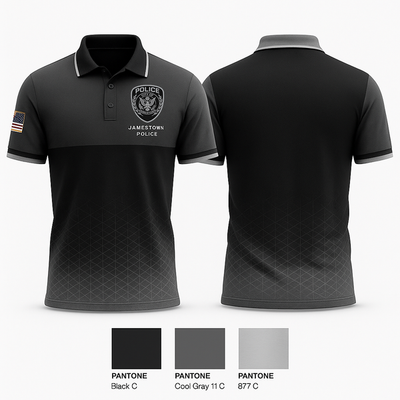 Jamestown Police 59981671 Short Sleeve Performance Polo - 1