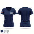 Campbellsville police department Women's Short Sleeve V-neck Shirt - 1