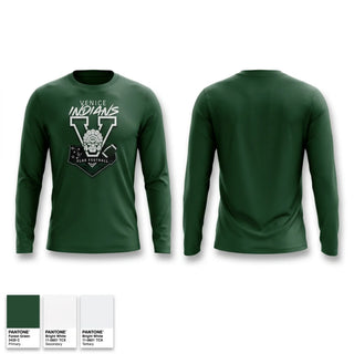 Long Sleeve Performance Shirt, Venice High School Indians, Spirit Store, Teamtime, Team time, sublimation, custom sports apparel, team uniforms, spirit wear, spiritwear, sports uniforms, custom shirts, team store, custom team store, fundraiser sports, apparel fundraiser