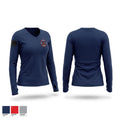Greenville Fire Protection District Women's Long Sleeve V-neck Shirt - 1