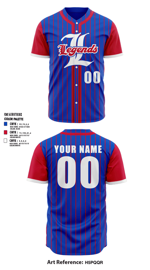 Full Button Baseball Jersey, Leander Legends, Baseball, Teamtime, Team time, sublimation, custom sports apparel, team uniforms, spirit wear, spiritwear, sports uniforms, custom shirts, team store, custom team store, fundraiser sports, apparel fundraiser