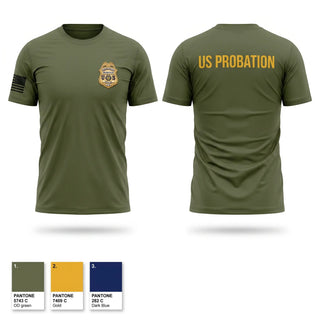 Short Sleeve Performance Shirt, U.S. PROBATION, Police, Teamtime, Team time, sublimation, custom sports apparel, team uniforms, spirit wear, spiritwear, sports uniforms, custom shirts, team store, custom team store, fundraiser sports, apparel fundraiser