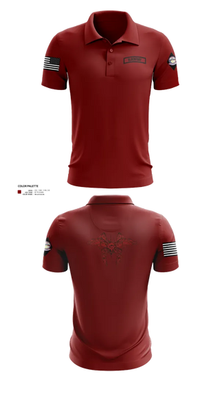Short Sleeve Performance Polo, Blackfoot 2nd platoon, , Teamtime, Team time, sublimation, custom sports apparel, team uniforms, spirit wear, spiritwear, sports uniforms, custom shirts, team store, custom team store, fundraiser sports, apparel fundraiser