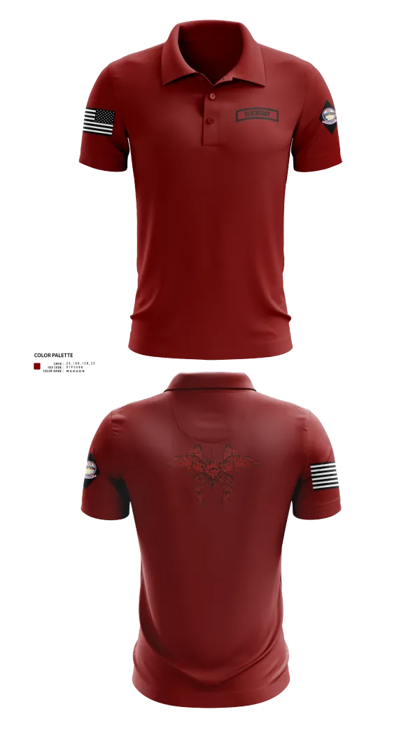 Short Sleeve Performance Polo, Blackfoot 2nd platoon, , Teamtime, Team time, sublimation, custom sports apparel, team uniforms, spirit wear, spiritwear, sports uniforms, custom shirts, team store, custom team store, fundraiser sports, apparel fundraiser
