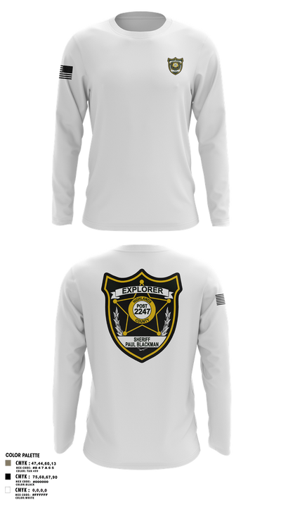 Explorer Post 2247 23554077 Long Sleeve Performance Shirt 2