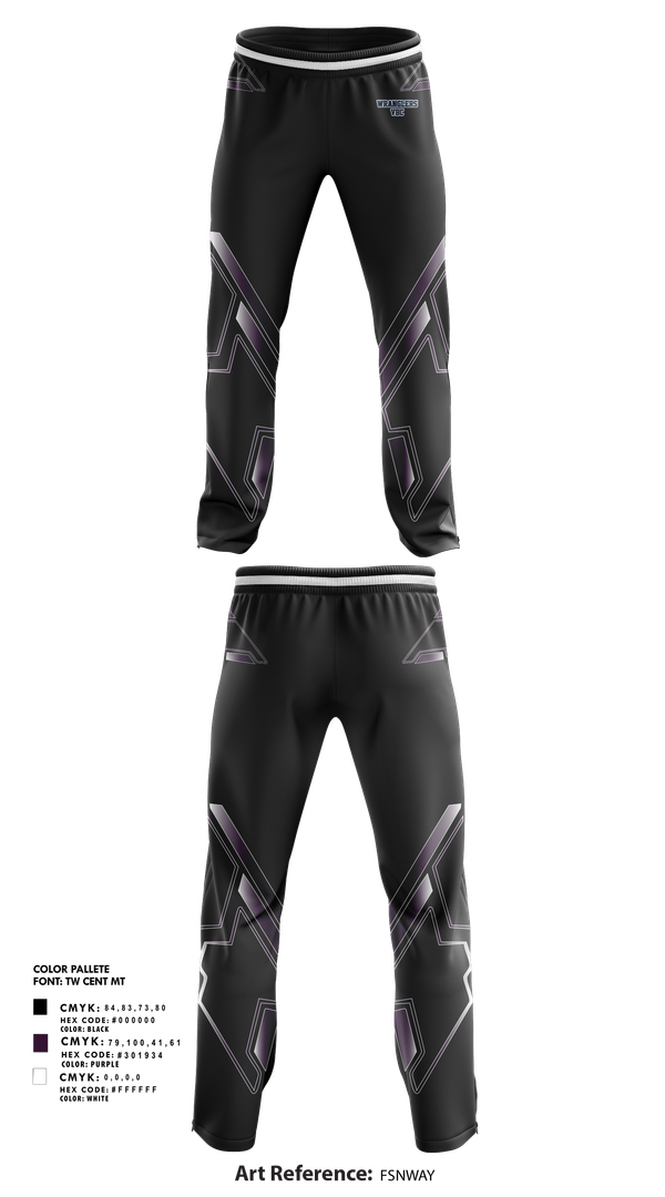 Sweatpants, Wranglers VBC, Women's Volleyball, Teamtime, Team time, sublimation, custom sports apparel, team uniforms, spirit wear, spiritwear, sports uniforms, custom shirts, team store, custom team store, fundraiser sports, apparel fundraiser