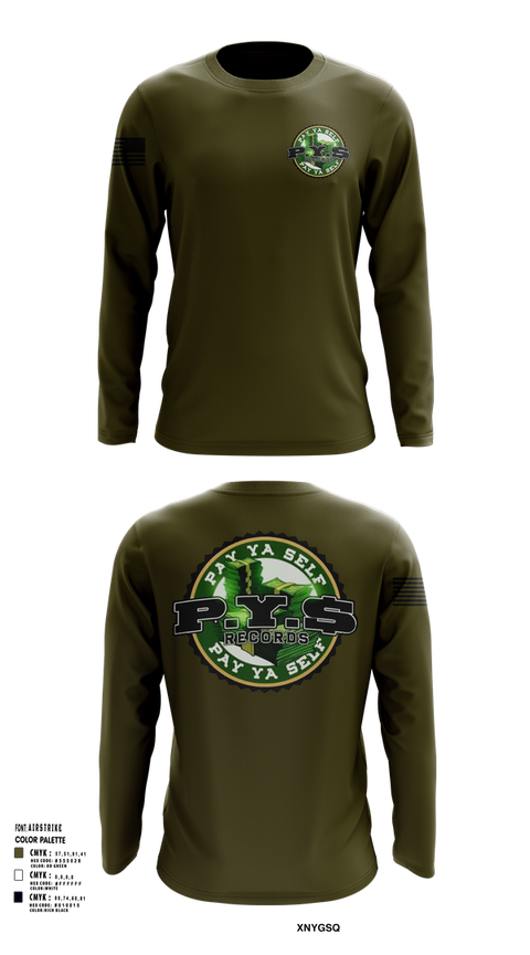 Long Sleeve Performance Shirt, PAY YA SELF, , Teamtime, Team time, sublimation, custom sports apparel, team uniforms, spirit wear, spiritwear, sports uniforms, custom shirts, team store, custom team store, fundraiser sports, apparel fundraiser