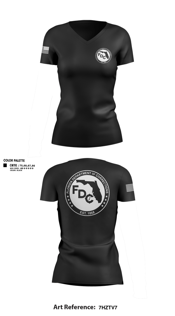 Womens Short Sleeve Vneck Shirt, 319th IEW, , Teamtime, Team time, sublimation, custom sports apparel, team uniforms, spirit wear, spiritwear, sports uniforms, custom shirts, team store, custom team store, fundraiser sports, apparel fundraiser