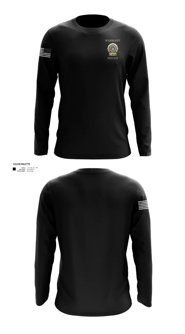Long Sleeve Performance Shirt, NCSD Warrant Squad, , Teamtime, Team time, sublimation, custom sports apparel, team uniforms, spirit wear, spiritwear, sports uniforms, custom shirts, team store, custom team store, fundraiser sports, apparel fundraiser