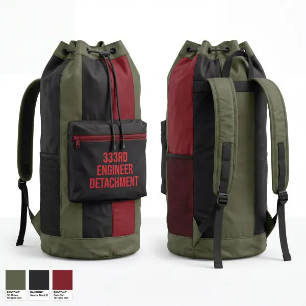 Gear Bag, 333rd Engineer Detachment, Army, Teamtime, Team time, sublimation, custom sports apparel, team uniforms, spirit wear, spiritwear, sports uniforms, custom shirts, team store, custom team store, fundraiser sports, apparel fundraiser