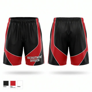 Athletic Shorts With Pockets, Recruitment Division, Police, Teamtime, Team time, sublimation, custom sports apparel, team uniforms, spirit wear, spiritwear, sports uniforms, custom shirts, team store, custom team store, fundraiser sports, apparel fundraiser
