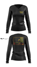 South Gang Unit Women's Long Sleeve V-neck Shirt - 13