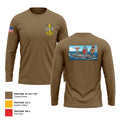 USS Nebraska 88372411 Long Sleeve Performance Shirt - 1