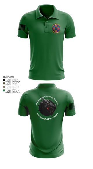 Short Sleeve Performance Polo, 59th Surgical Operations Squadron, Air Force, Teamtime, Team time, sublimation, custom sports apparel, team uniforms, spirit wear, spiritwear, sports uniforms, custom shirts, team store, custom team store, fundraiser sports, apparel fundraiser