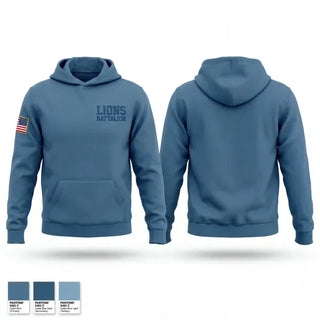 Hoodie, Lions Battalion, Army, Teamtime, Team time, sublimation, custom sports apparel, team uniforms, spirit wear, spiritwear, sports uniforms, custom shirts, team store, custom team store, fundraiser sports, apparel fundraiser