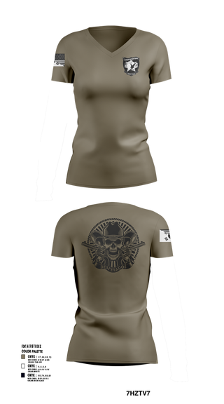 Womens Short Sleeve Vneck Shirt, Desperados, , Teamtime, Team time, sublimation, custom sports apparel, team uniforms, spirit wear, spiritwear, sports uniforms, custom shirts, team store, custom team store, fundraiser sports, apparel fundraiser