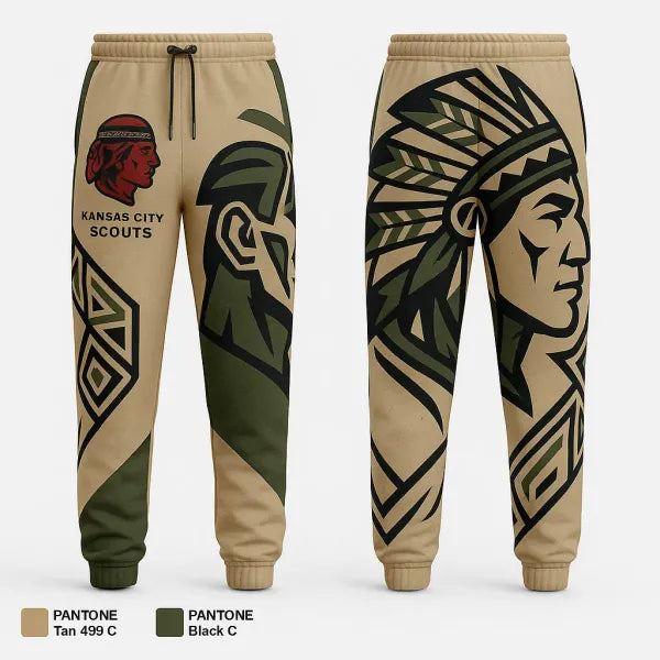 Sweatpants, Kansas City Scouts, Baseball, Teamtime, Team time, sublimation, custom sports apparel, team uniforms, spirit wear, spiritwear, sports uniforms, custom shirts, team store, custom team store, fundraiser sports, apparel fundraiser
