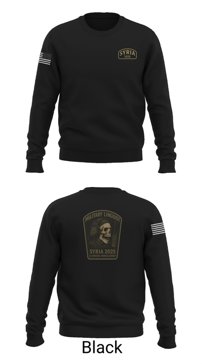 Syria linguist 93457826 Crew Neck Sweatshirt - 25