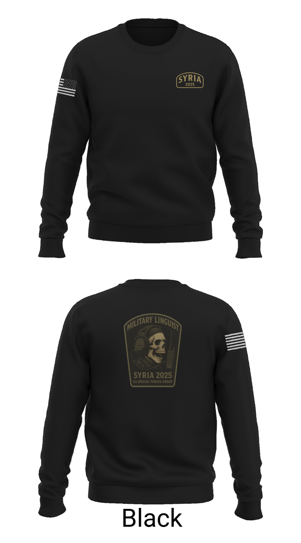 Crew Neck Sweatshirt, , Army, Teamtime, Team time, sublimation, custom sports apparel, team uniforms, spirit wear, spiritwear, sports uniforms, custom shirts, team store, custom team store, fundraiser sports, apparel fundraiser