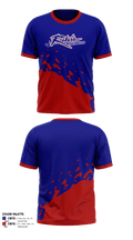 Byrnes Rebels Track & Field 54482992 Short Sleeve Performance Shirt - 1