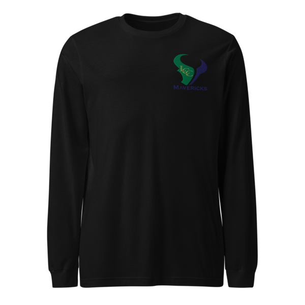 La Costa Canyon Mavericks Football 75802919 Unisex Long Sleeve Tee | Bella + Canvas 3501