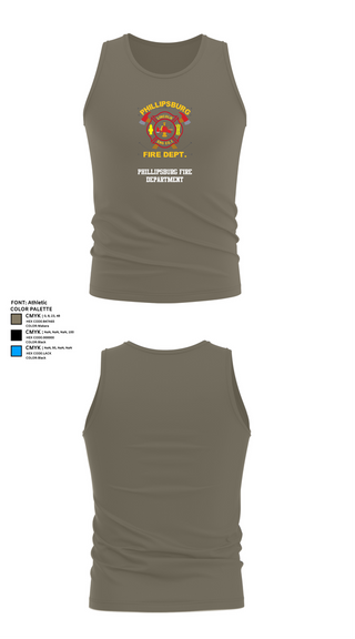 Tank Top, PHILLIPSBURG FIRE DEPARTMENT, , Teamtime, Team time, sublimation, custom sports apparel, team uniforms, spirit wear, spiritwear, sports uniforms, custom shirts, team store, custom team store, fundraiser sports, apparel fundraiser