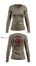 Support, HHT, 1/11 ACR 50825035 Women's Long Sleeve V-neck Shirt - 6