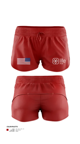 Ranger Panties, Life Ride, EMS/EMT, Teamtime, Team time, sublimation, custom sports apparel, team uniforms, spirit wear, spiritwear, sports uniforms, custom shirts, team store, custom team store, fundraiser sports, apparel fundraiser