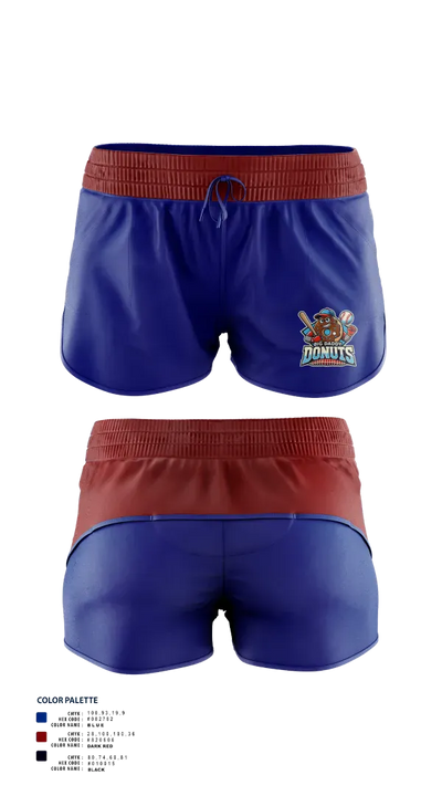 Big Daddy’s Donut 58564403 Women's Shorts - 1