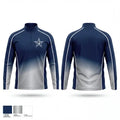 San Pablo Cowboys 88867512 Quarter Zip Jacket - 1