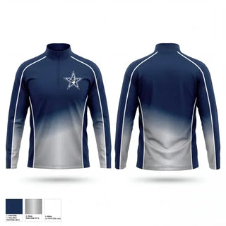 Quarter Zip Jacket, San Pablo Cowboys, , Teamtime, Team time, sublimation, custom sports apparel, team uniforms, spirit wear, spiritwear, sports uniforms, custom shirts, team store, custom team store, fundraiser sports, apparel fundraiser