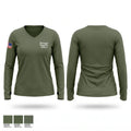 Broward Sheriff’s Office Women's Long Sleeve V-neck Shirt - 1