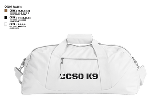 Duffle Bag, Chisago County K9 Unit, , Teamtime, Team time, sublimation, custom sports apparel, team uniforms, spirit wear, spiritwear, sports uniforms, custom shirts, team store, custom team store, fundraiser sports, apparel fundraiser