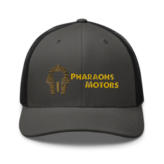 Pharaohs motors Retro Trucker Hat | Yupoong 6606