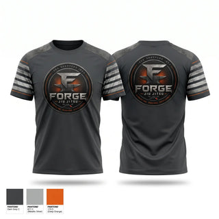 Short Sleeve Performance Shirt, Forge Jiu Jitsu, , Teamtime, Team time, sublimation, custom sports apparel, team uniforms, spirit wear, spiritwear, sports uniforms, custom shirts, team store, custom team store, fundraiser sports, apparel fundraiser