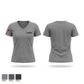 Traffic Women's Short Sleeve V-neck Shirt - 1