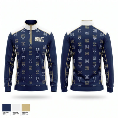Haslet Knights Quarter Zip Jacket - 1