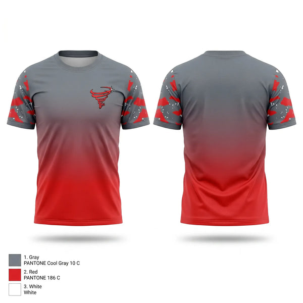 Soft Poly Tee Cotton Like Feel, Bradford Tornadoes, , Teamtime, Team time, sublimation, custom sports apparel, team uniforms, spirit wear, spiritwear, sports uniforms, custom shirts, team store, custom team store, fundraiser sports, apparel fundraiser